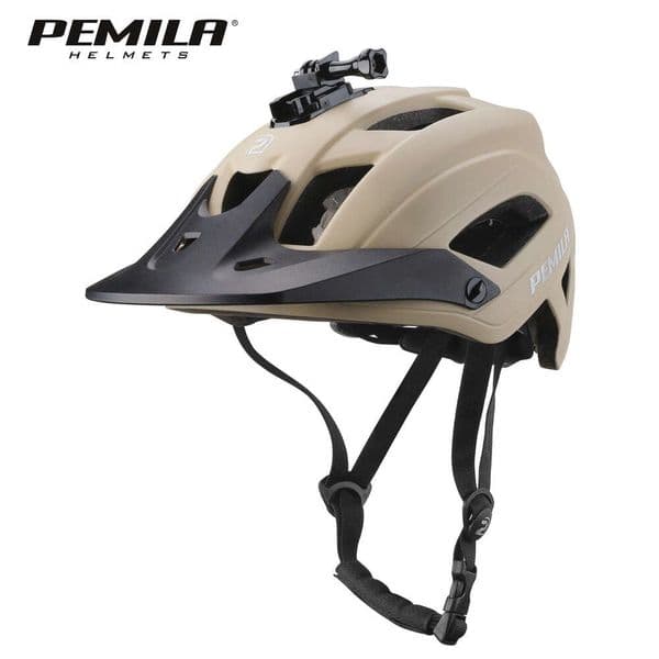 Bicycle One-Piece Entertainment Sports Riding Brim Outdoor Competition Off-Road Mountain Bike Helmet Outdoor Equipment