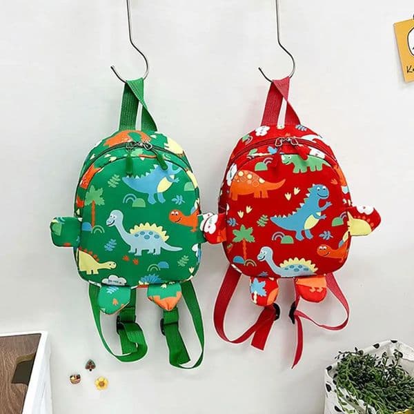 Animals Cartoon Dinosaur Nylon Kid Backpack Backpacks Kindergarten Schoolbag School Bags 260602
