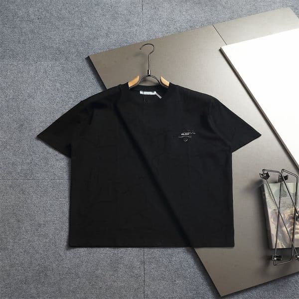 Men's Plus Tees & Polos Round neck embroidered and printed polar style summer wear with street pure cotton M set shorts tshirt 662k8