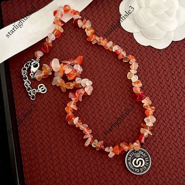 High-quality Choker Chains with Pearl Copper chn Necklace Crystal Designer Letter Pendants for Women Charms Timeless Jewelry cc Necklaces e31