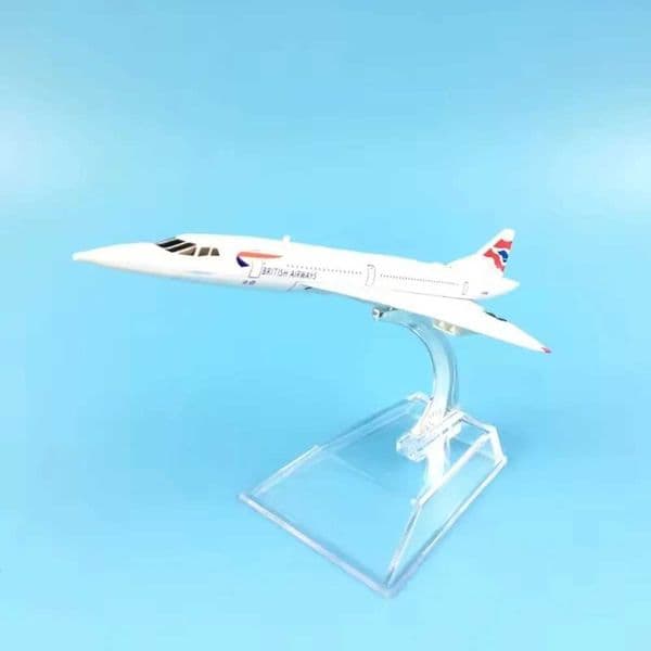 1 400 Scale 16cm Concorde British Airways Model Airliner Alloy Diecast Aviation Plane Model Toys Collection Home Decor Miniature L260603WZC2