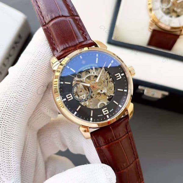 High-Quality Business Mens Vacherin Watches Leather Luxury Quartz Movement Wristwatch Fashion Casual Watch Chronograph Holiday Couple Gift Watches 3A Clock 23A