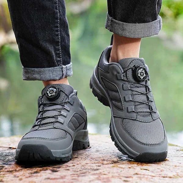 With MenS Sports Spring And Shoes Autumn Outdoor Rotating Buckle Convenient Comfortable Anti Slip Hiking Shoes Large Size 39-46 X260603