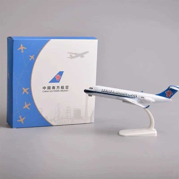 20CM Metal scale Aircraft China Southern Airways C909 arj21 Plane Model Simulation Airplane Aviation Collection gift L260603BYL3