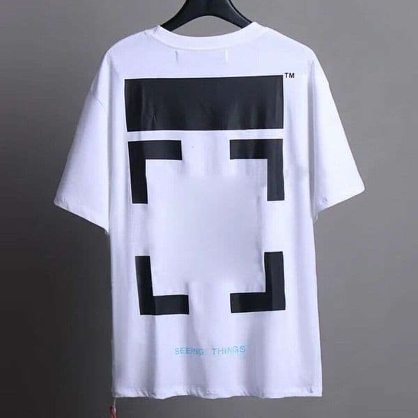 Off Whitte T Shirt Designer Summer Luxury Men And Women T Shirts Clothing Loose Top Man Casual Street Graffiti Sweatshirt Arrow Pattern Offs Short Sleeve Tshirts C99