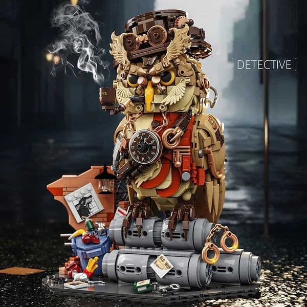 Magic s Building Blocks Model Owl Bricks Creative Toys DIY Blocks Ro Ornaments Festival Gifts for Children Adt 1000J260603