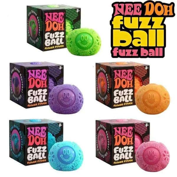 NeeDoh Fuzz Blind Box Series Desktop Ornament Relief Toys Suitable For People Under Pressure Fun Soft Stress Ball 26L0603