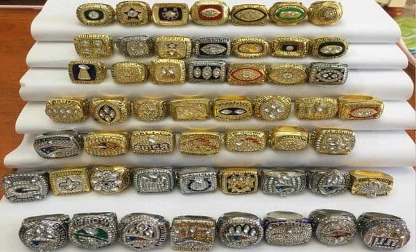 Super 1966 year Bowl American Football Team Stones Champions Championship Souvenir Fan Jewery Can Mix Team O S260603