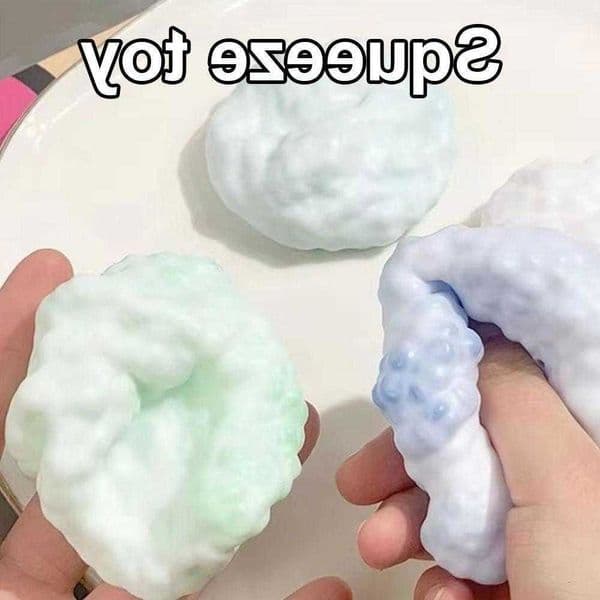Squeezing Soothing Toy Birthday Desktop Fun Gifts Interesting Decompression Soft Ball Relieve Squeeze Toy Home Cute Decoration M260604