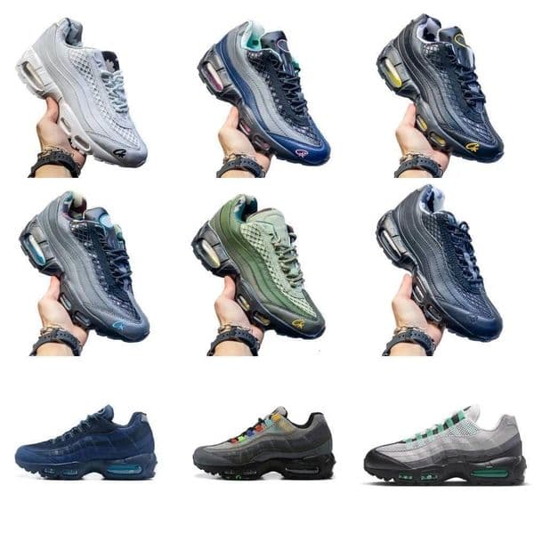 Trainers 95 Sports Shoes Aegeans Storm Corteizs Sequoia Pink Beam Wheat Sketch Triple Black White 95S Outdoor Running Shoe Mens Neon Stadium Green Runners Sneakers