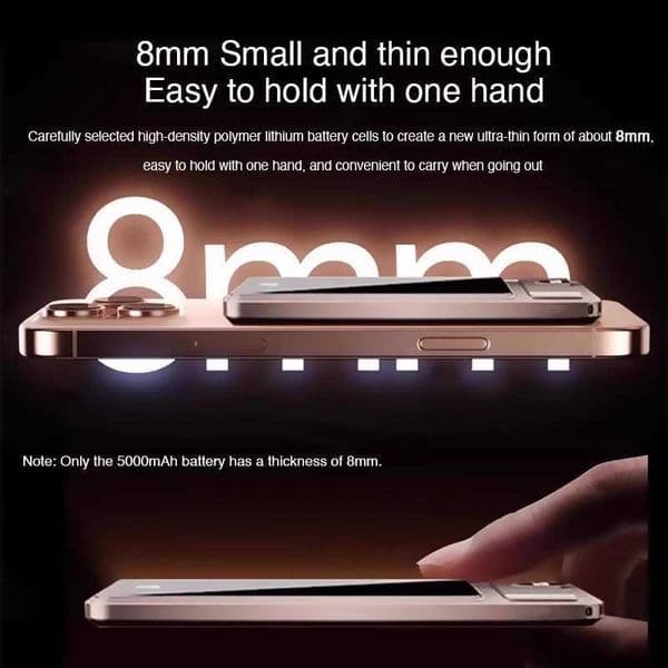 Slim 10000mAh Ultra Power Bank for Magnetic Wireless 20W Fast Charging Portable Battery For iPhone Samsung iWatch L260604OY23