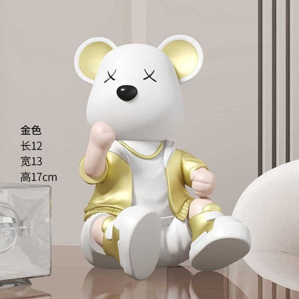 Bear Room Modern Ornament Living Wine Cabinet Decoration Home Entrance TV Sideboard Desktop Display L26051932LZ Y260604