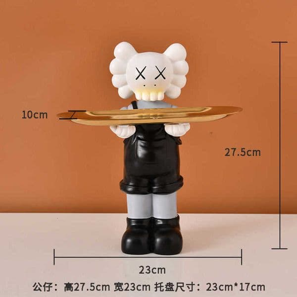 ornaments Carefully selected doll Nordic violent bear entrance key storage tray living room desktop home decorationL260529 Y260604