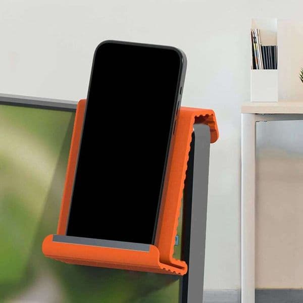 Cell Phone Foldable Flexible Silicone Tablet Holder Portable Smartphone Stand for Outdoor Dining Business Professionals