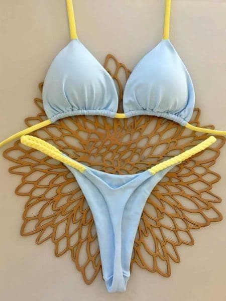2026 hot Bikinis Push Up Women Swimsuits Sexy Swimwear Brazilian Bikini Set Thong Biquini Solid Swimsuit Summer BeachwearT260604