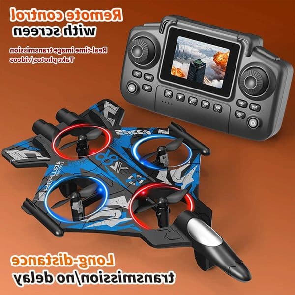 YL86 RC Plane with Camera Helicopter Three speed switching Aircraft Rolling 360 Fighter Hover at fixed height RC Drone Toys L260606