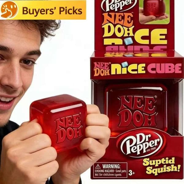 Hot Needoh Nice Stress Reliever Fidget Tool Anxiety Focus Desk Sensory Cube for Adults Kids Slow rebound and comfortable touch High Quality Child's Gift