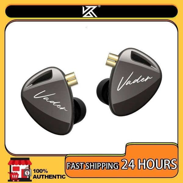 KZ Vader In Ear Monitor, HiFi Headphone, Customisable Headphone Switch Adjustment, Zobel Network Headset Design 26Y0604