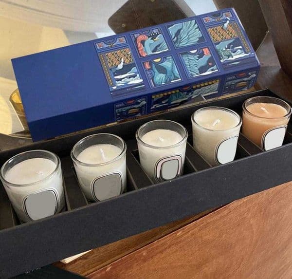 Scenteds Gift Incense Candle Scented Candles Box Set Autumn Limited Aromatherapy 5 Piece Sets Exquisite Boxed WH01621 Y260604