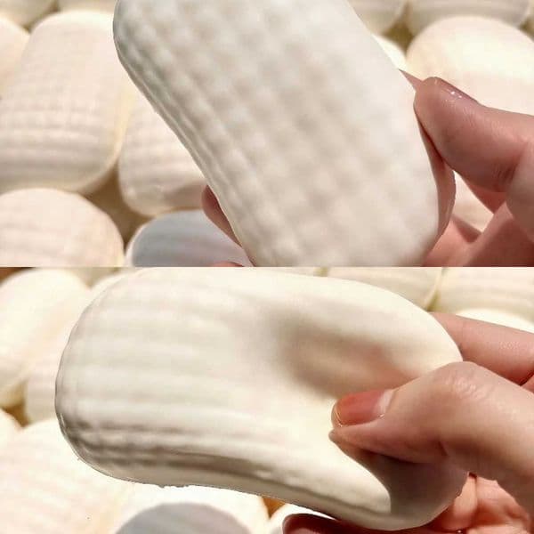 Squeese Ball Squishy Toys Soap Milk White Soap Bread Fidgets Toy Round Blocks Filled ASMR Anti Stress Toys for Adults Gift L260604