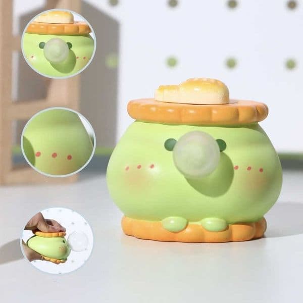 Pinch Ornaments Sand Cookies Creative Children Pinch and Unzip Toy Cute Design Desktop Ornaments M260604