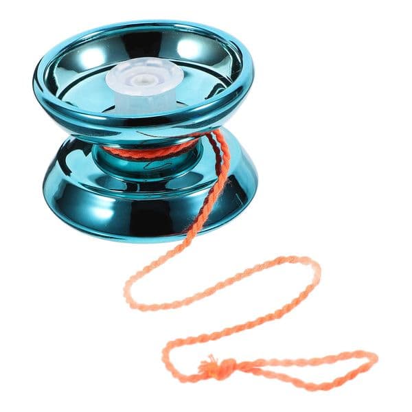 1Set Entry-Level Yo-Yo Finger Coordination Hand Eye Training Alloy String Ball Smooth Plaything Yo-Yos Alloy String Ball Toy L260604