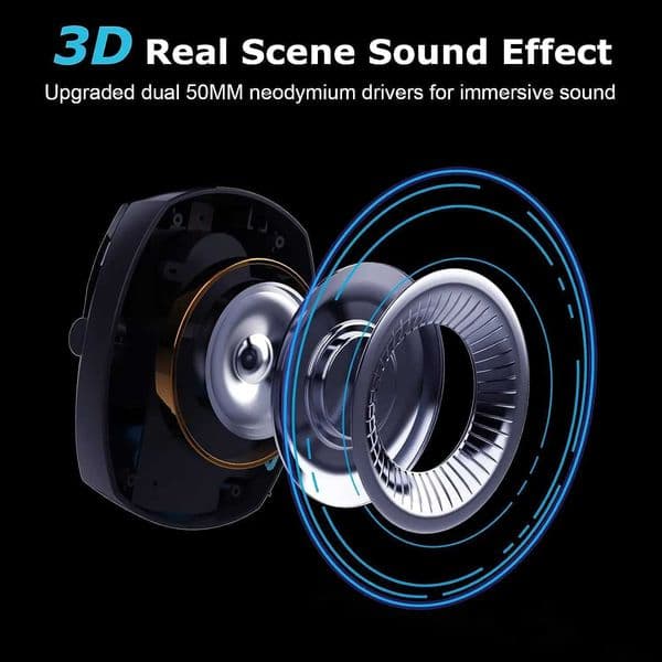 24GHz Wireless Acinaci Gaming Headset for 5 4 Gamers PC Nintendo Switch Bluetooth Gaming Headphones and microphoneL260604
