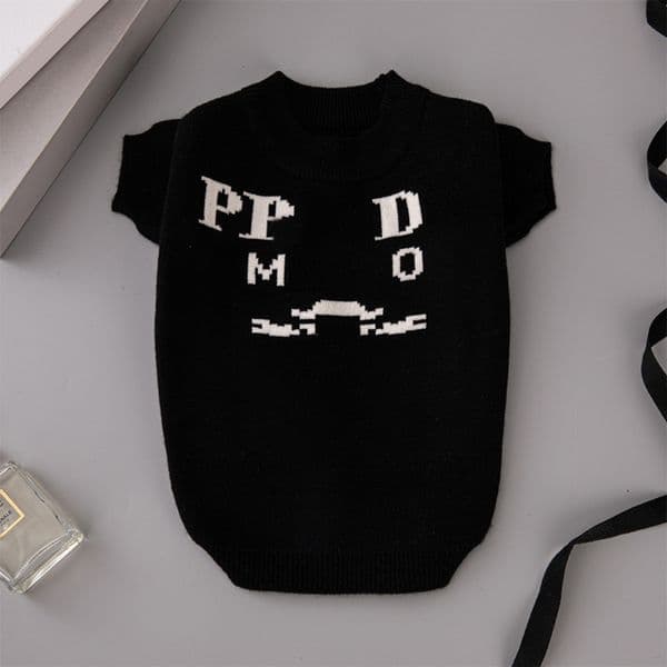 2026 new Designer Knitted Brand Apparel Dog Supplies Winter Warm Sweater Turtleneck Cold Weather Pet Coat Puppy Cat Jumper Clothing 2