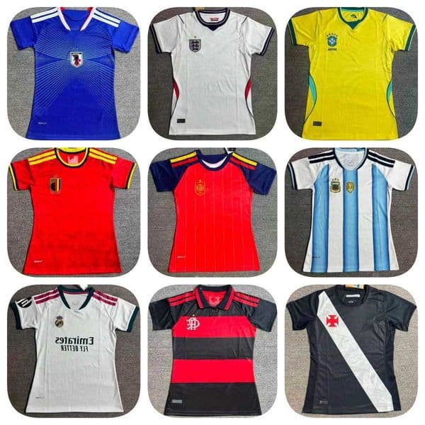 Cup 2026 World New Football Jerseys Womens Fan Edition Jerseys Mexico England Argentina Germany Jerseys Wholesale T260604