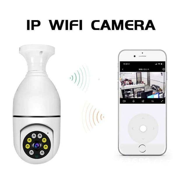 Bulb E27 Surveillance Full Color Night Vision Indoor Security Monitor Wifi Mini IP Camera