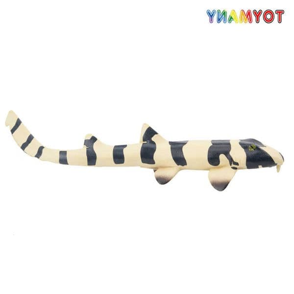 Simulation Toymany Brownbanded Bamboo Shark Ocean Animal Model Toy Mini Figures Dolls Action Figurines Toys for Children Gift L260604TCWL
