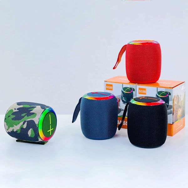 S320 Wireless Mini Bluetooth Speaker Portable Outdoor Waterproof Card Slot Speaker Subwoofer L260604