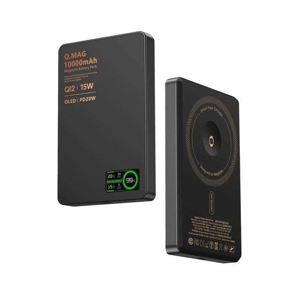 Slim Qi2 CCC Power Bank For Wireless Fast Charging Portable Auxiliary Battery For iPhone 17 16 15 PRO iWatch 10 L260604