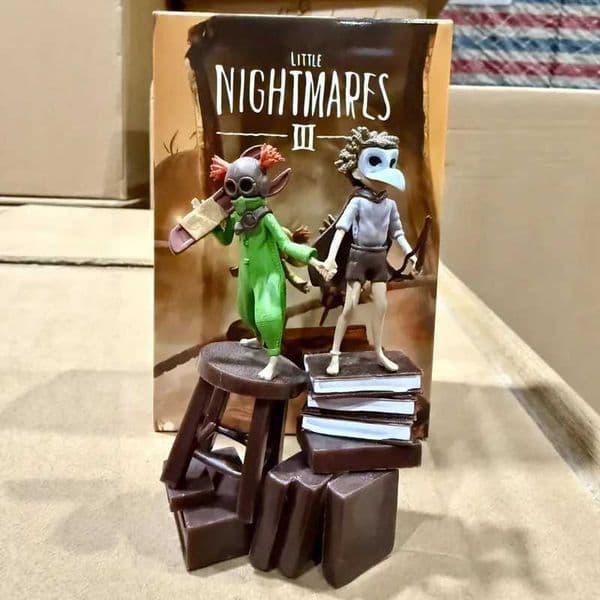 New 11cm Little Nightmares 3 Arrow Low Wrench Xiao Ji Action Figure Collectible Model Desk Case Decoration Boxed Gift For Fans L260604AHNI