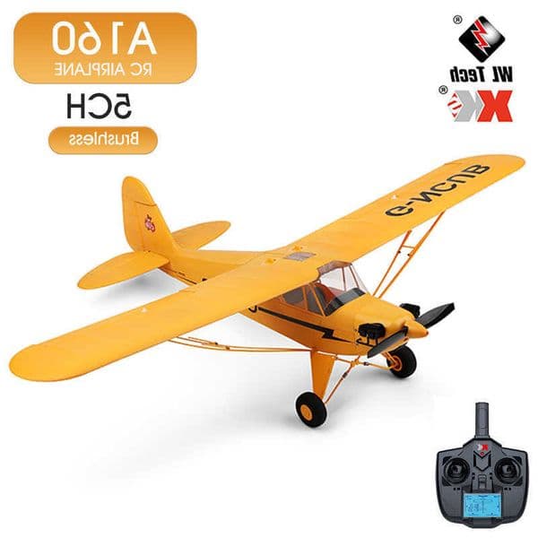 Wltoys XK A160 RC Airplane 650mm Wingspan 24G Radio Remote Control Aircraft 3D/6G Brushless Motor Plane Toys for boys L260606