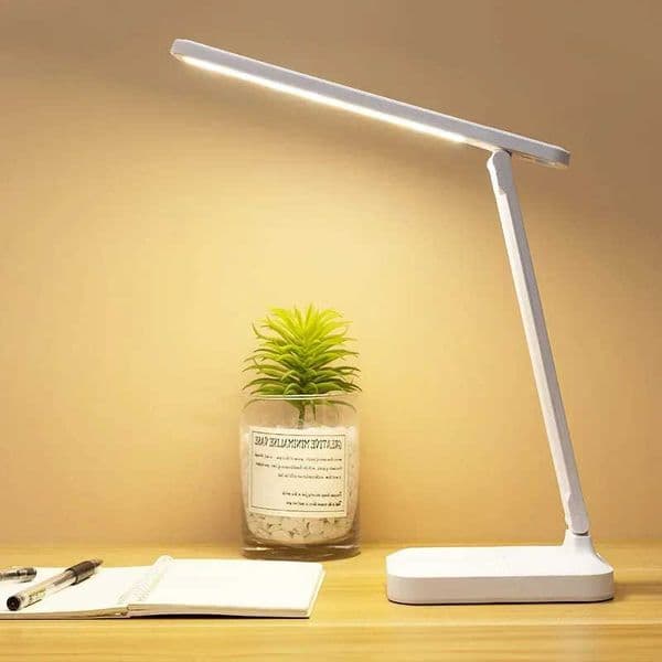 Lamp Eyes Protection Touch Dimmable Table LED Light Student Dormitory Bedroom Reading USB Rechargable Desk Lamp Special Gift C260604