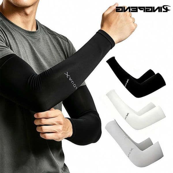 Sun 1/3 Breathable Pair of Protection Sleeves - Breathable UV Protective Gear for Sports Driving Outdoor Adventures M260604