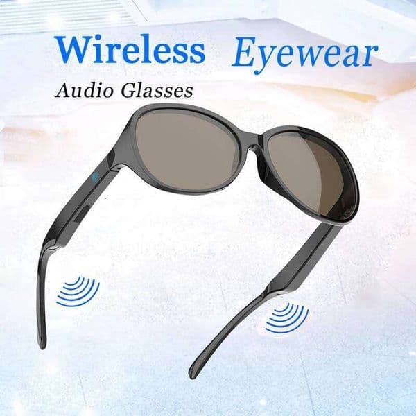 Smart Sunglasses with Bluetooth Call & HIFI Sound - Waterproof Anti-UV for Outdoor Sports, Unisex