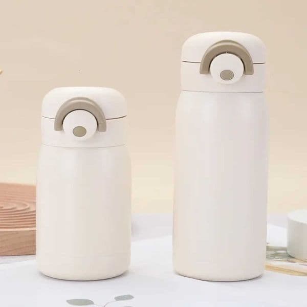Pocket Mini Thermos Cup 220ml350ml Cup Stainless Steel Thermal Coffee g Vacuum Flask Insulated Water Bottle Kids Gift 251219BJ Y260604