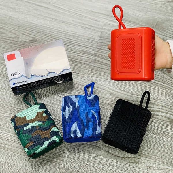 JINZHAN G02 GO3 Third Generation Wireless Bluetooth Speaker Portable Waterproof Outdoor Mini Sports Speaker L260604