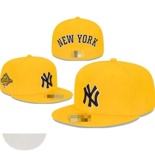 2026 Baseball Yankees 2025 Mens Baseball Team 2024 World Series Champions Full Closed Caps Summer Letter Bone Black Color Casual Sport Flat Fitted Hats a29