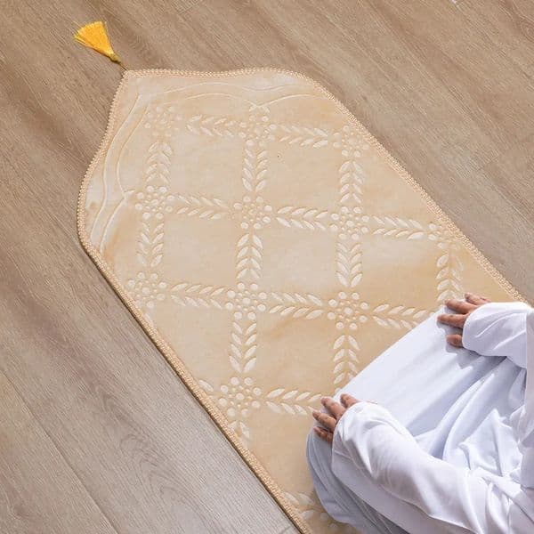 Worship Carpet Kneeling Mat Hui Tribe Prayer Floor Arab Ramadan Supplies 260601
