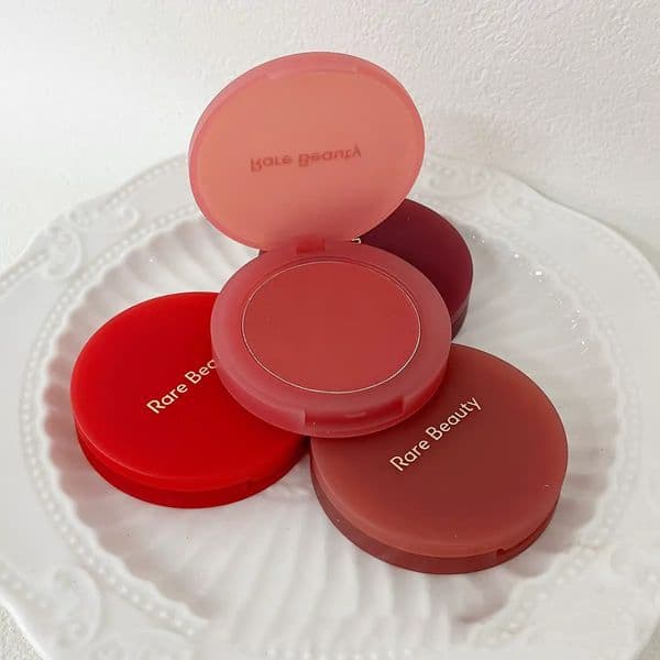Designer Makeup Rare Beauty 2025 New Soft Pinch Air Cushion Fluffy luxe Matte Mashed Potato Powder Blusher Cream 6.4G Matt Holds Makeup