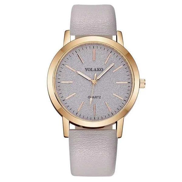 Fashion Women Leather Quartz watch C260605