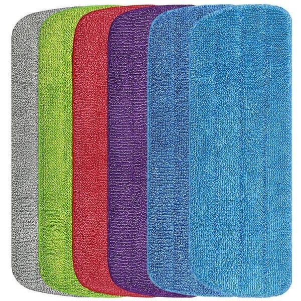 Mop Head Spray Microfiber Pads Wet Dry Mops Flat Replacement Heads for Floor Cleaning
