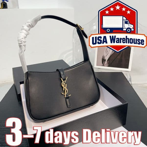Designer Bag yslcross body designer bag Shoulder Bag Luxury yslbagg Leather Hook-Closure Hobo bag Envelope TOP Women's Wallets Handbag Fast Shipping Fast Delivery