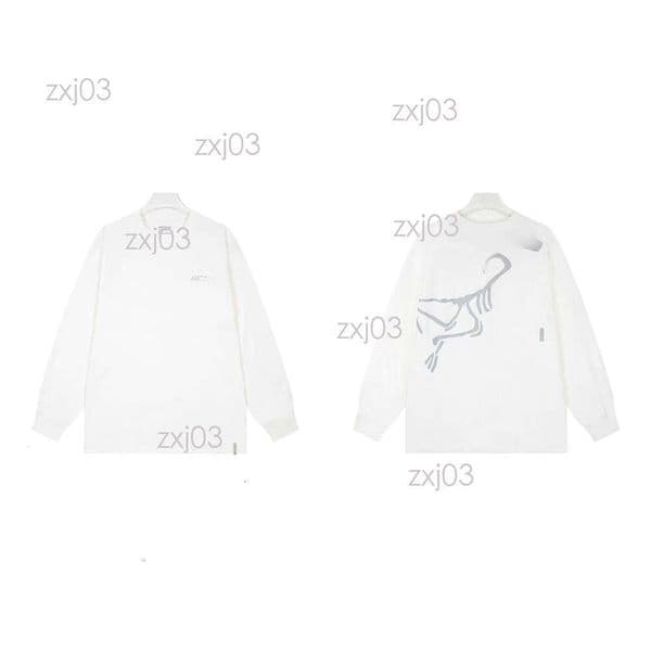 Arcteryxitys T Shirts Bone Bird Sweatshirt Designer Arcteryyx Long Sleeve For Men Women Long Sleeve Classic Letter Print Tshirt Summer Loose Trend T Arcs Tshirt 144