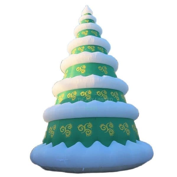 Free delivery 10m height (33ft) Outdoor Activities commercial LED lighting giant inflatable Christmas Tree Air Balloon Model