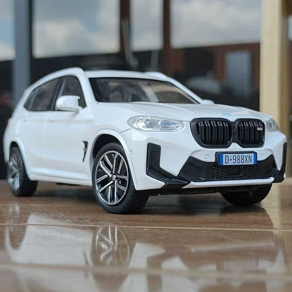 132 X3M X3 IM SUV Alloy Metal Diecast Model Car Miniauto Vehicle Home Trendy Toys Ornaments Birthday Gift With Children BoyT260605