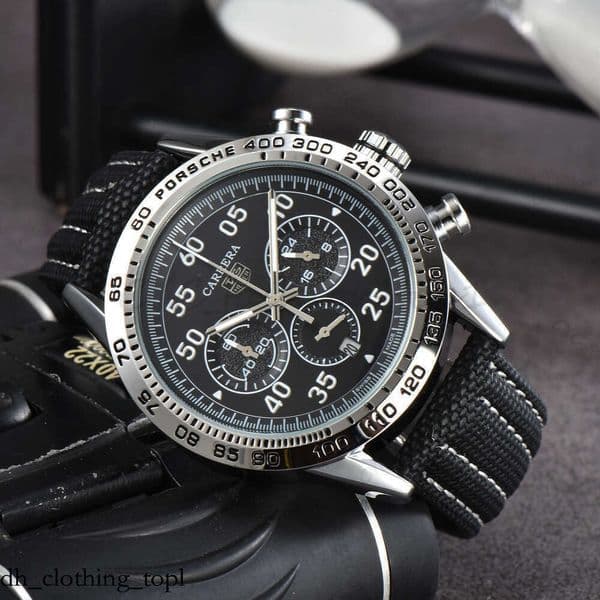 Tagness Heuererly F1 AAA Designer Watch TOP Quality Watch Luxury Superclone Taglys Watch Chronograph Luminous Mens Watch Man Quartz Tagness Huear Watch b32